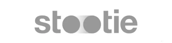 Logo noir et blanc client Stootie