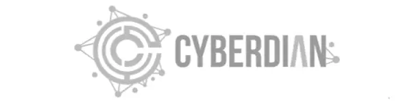 Logo noir et blanc client Cyberdian